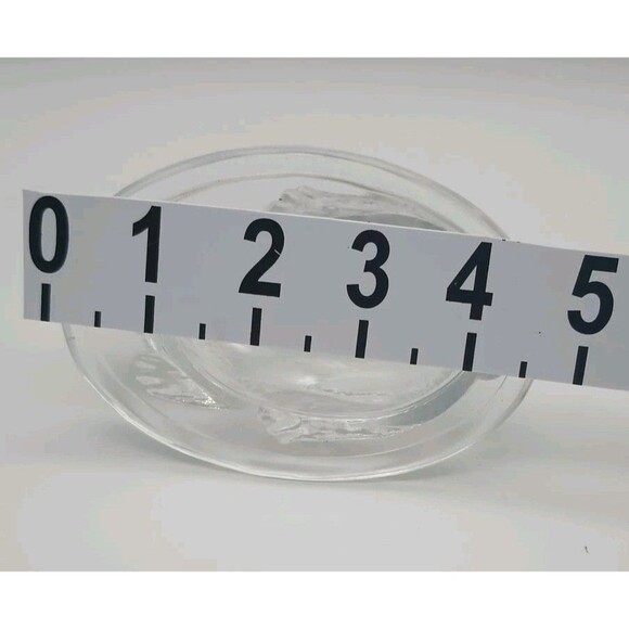 VTG L.E. Smith Easter Bunny Rabbit Clear Glass Covered Dish Compote LID ONLY - Picture 6 of 7